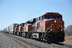 Intermodal rolls east